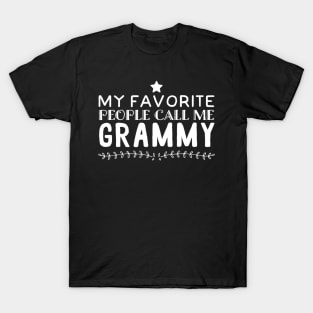 My Favorite People Call Me Grammy 68 T-Shirt